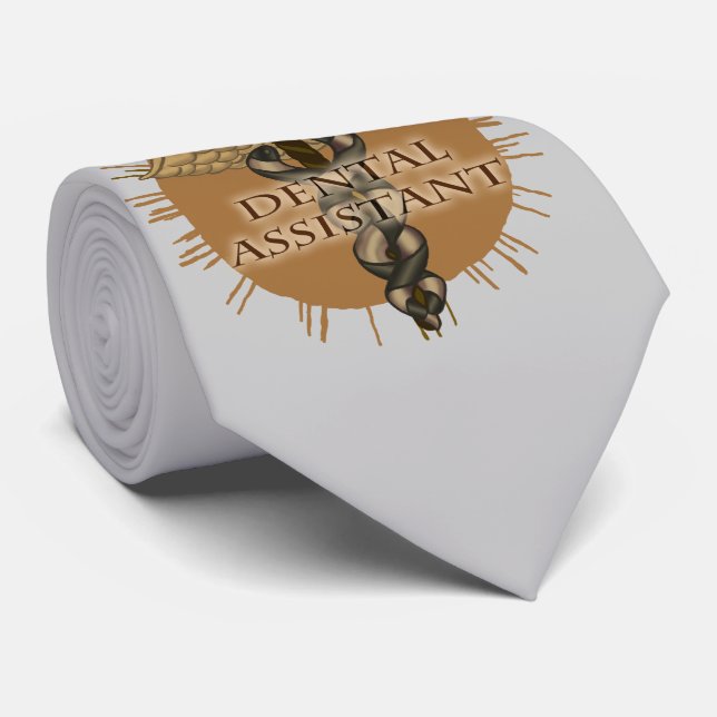 Gravata Dental Assistant de ponte (Rolled)