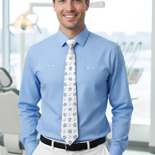 Gravata Dentista Dente Dentária