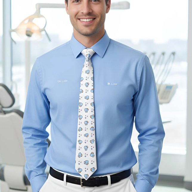 Gravata Dentista Dente Dentária (Criador carregado)