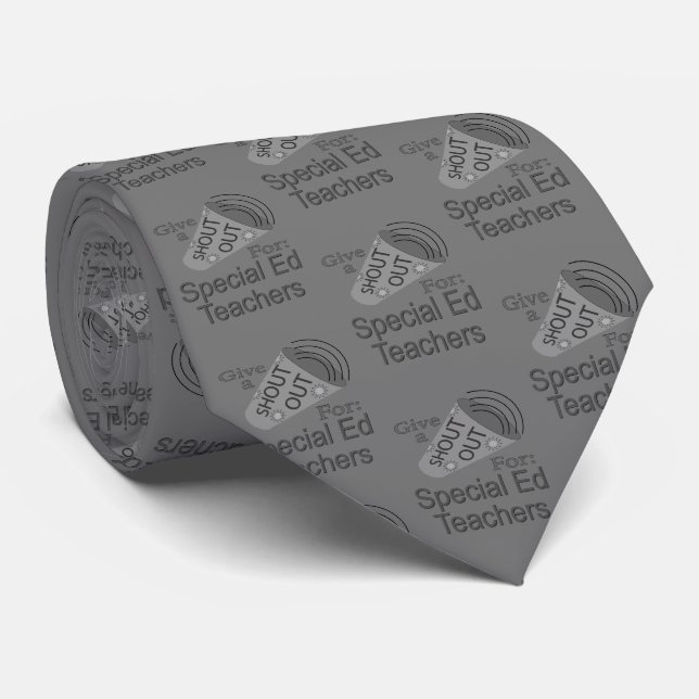 Gravata Descubra os Professores Especiais de Educação (Rolled)