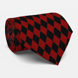 Gravata Desenho de Diamante Vermelho em Qualquer Cor de Fu