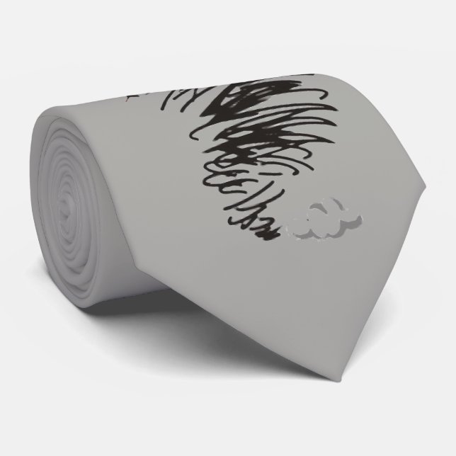 Gravata Desenho do furacão (Rolled)