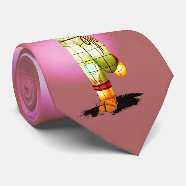 Gravata Desenhos animados da lanterna (Rolled)