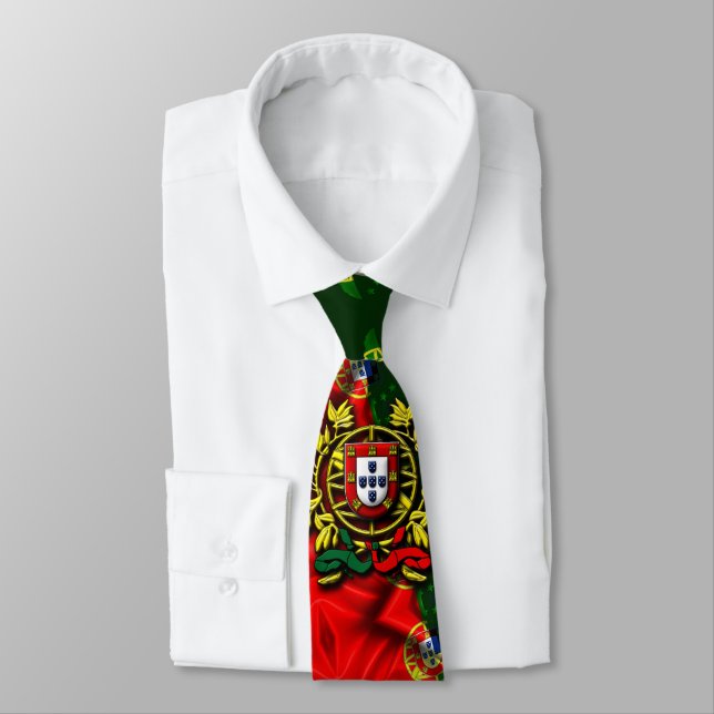 Gravata desenhos portugueses (Amarrado)