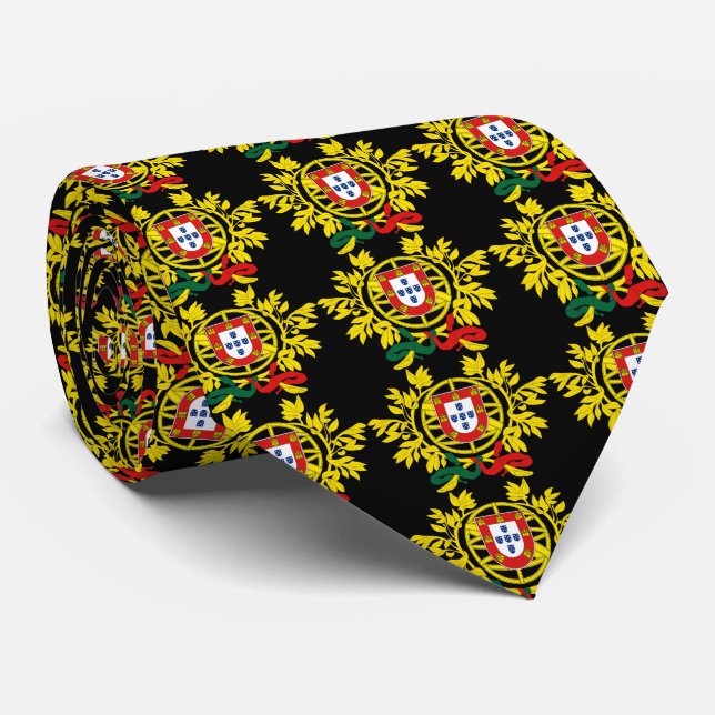 Gravata desenhos portugueses (Rolled)