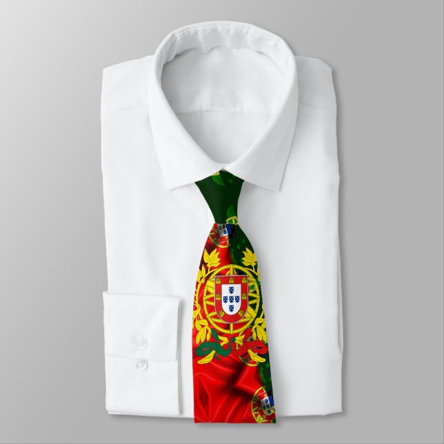 Gravata Desenhos portugueses (Amarrado)