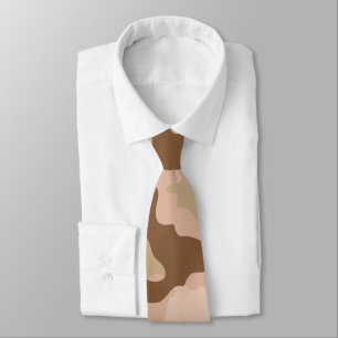 Gravata Desert Camo Neck Tie