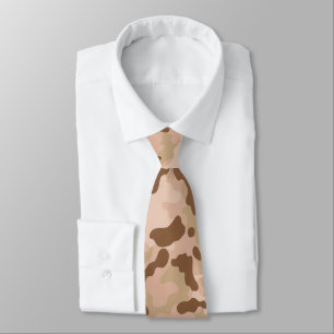Gravata Desert Camo Neck Tie