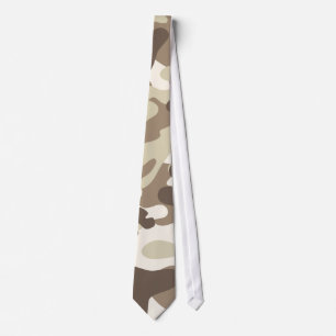 Gravata Design de Brown Camo