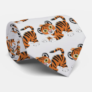 Gravata Design de Cubo Tigre