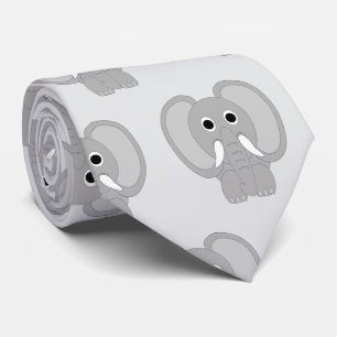 Gravata Design de Elefante