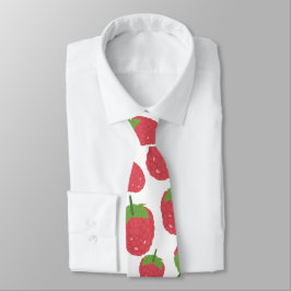 Gravata Design de Fruta de framboesa