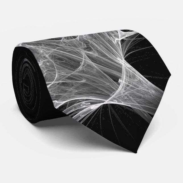 Gravata Design Fratural da Web Spider (Rolled)