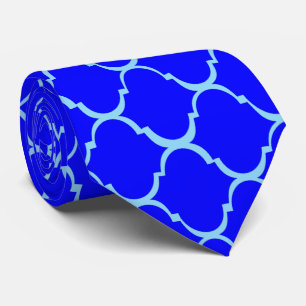 Gravata Design marroquino azul