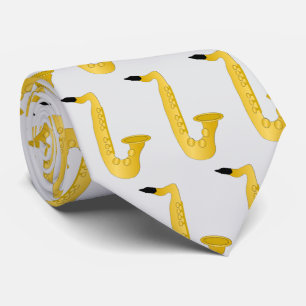 Gravata Design Saxofone Tie