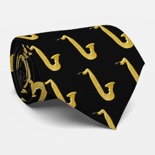 Gravata Design Saxofone Tie