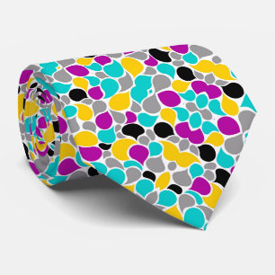 Gravata Design sem emenda colorido bonito dos padrões