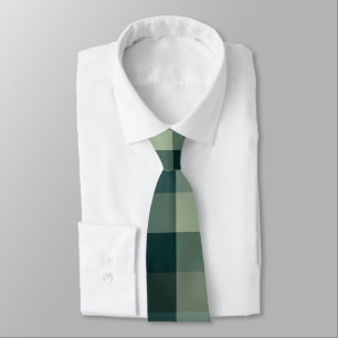 Gravata Design Xadrez Gingham Verde 