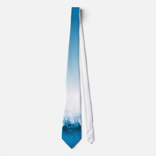Gravata Designer Gota de Água