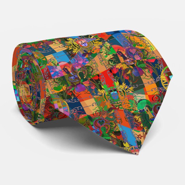 Gravata Designs portuguesas (Rolled)