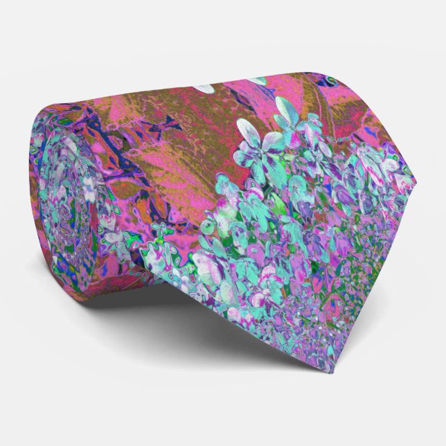 Gravata Detalhe de Aqua Elegante e Hydrangea de luz do Lim (Rolled)