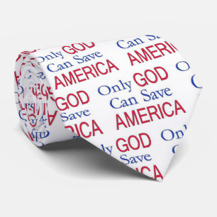 Gravata Deus Salve a America Tie