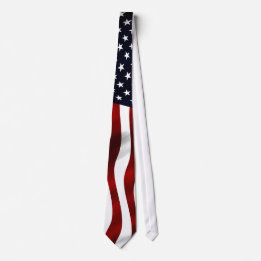 Gravata Dia da Independência Patriótica da Bandeira Americ
