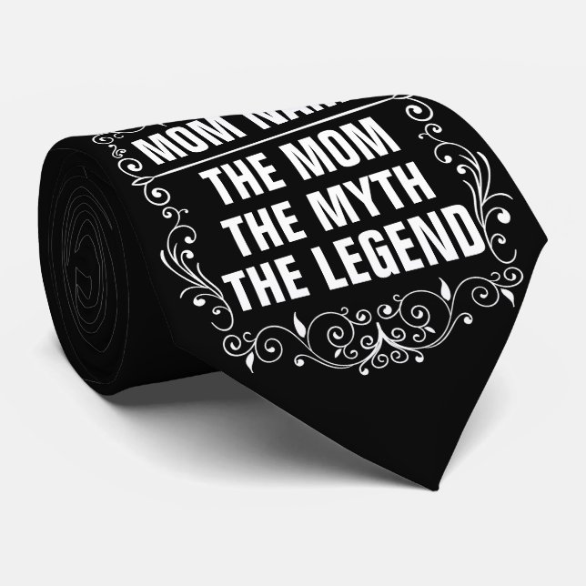 Gravata Dia de as mães Personalizado (Rolled)