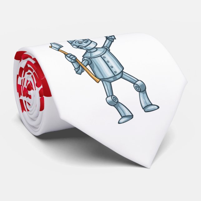 Gravata Dia de os namorados Woodmans coração colar Duro (Rolled)