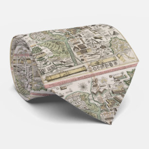 Gravata Diagrama militar dos Fortifications da defesa do