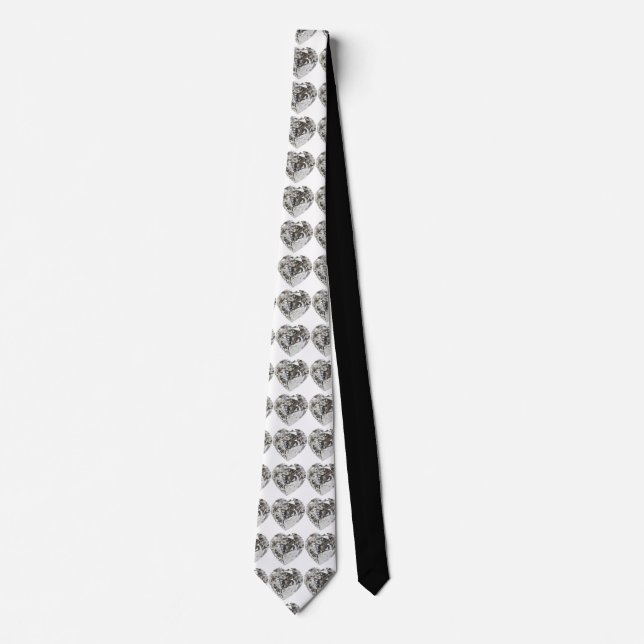 Gravata Diamond Heart (Frente)