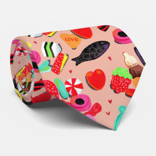 Gravata Dias de os namorados bonitos você é tão doce doce 