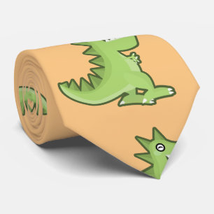 Gravata Dinossauro de Kawaii