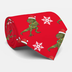 Gravata Dinossauro Natal Dino Tie