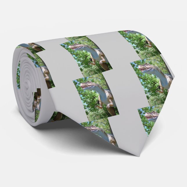 Gravata Dinossauro T-Rex (Rolled)