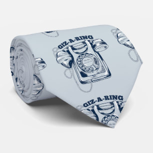 Gravata Discagem rotativa azul