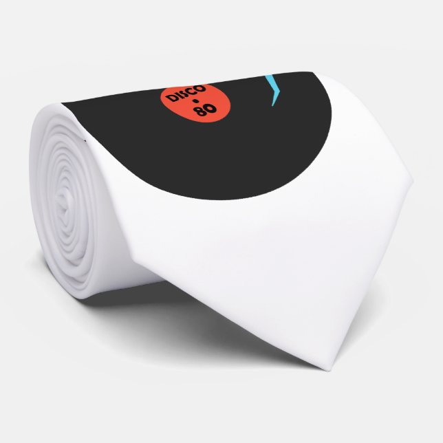 Gravata Disco 80 (Rolled)