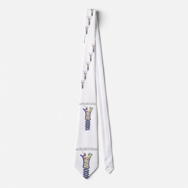 Gravata Dissolução do ADN - laço (Frente)