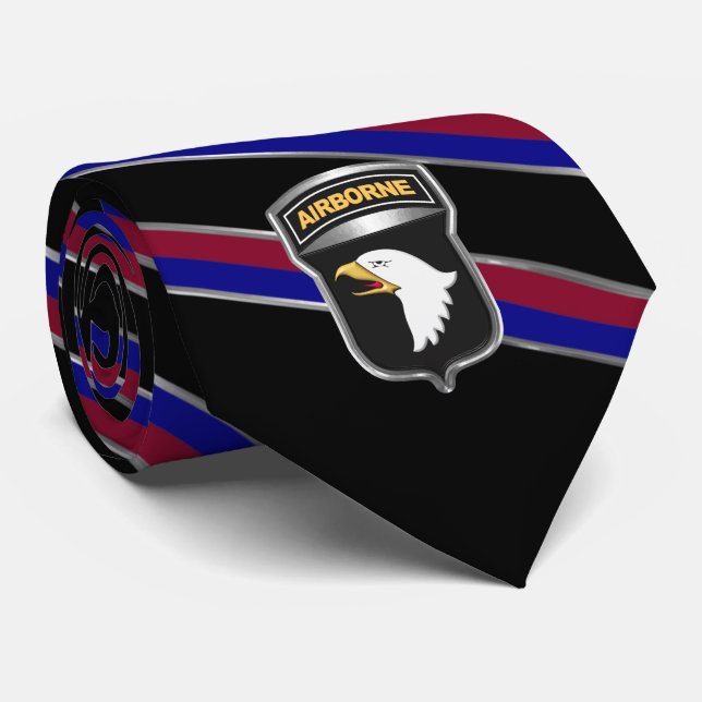 Gravata Divisão de Transporte Aéreo de ruas 101 (Rolled)