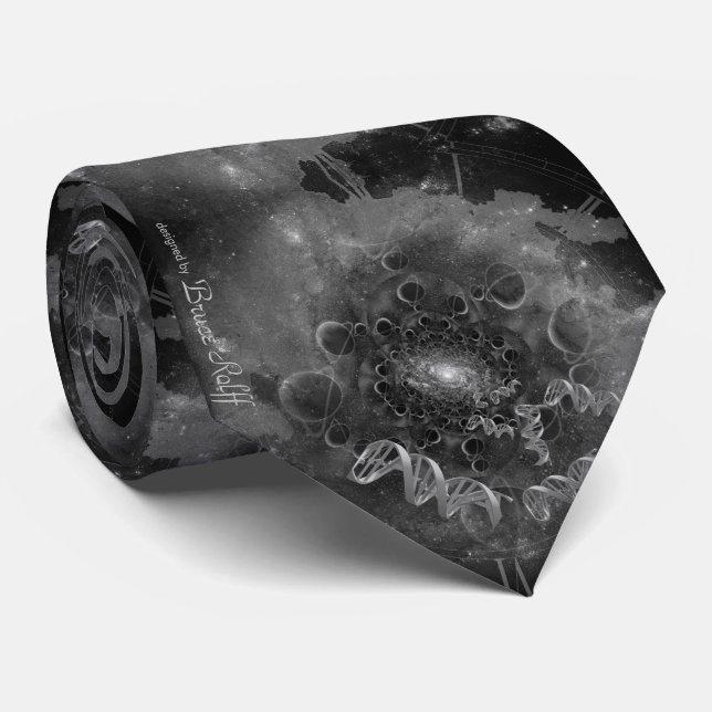Gravata DNA do Espaço (Rolled)