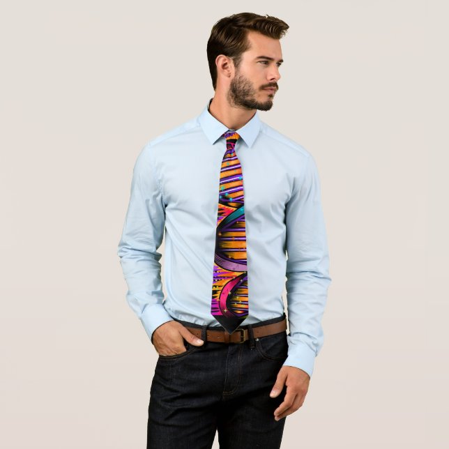 Gravata DNA musical (In Situ)