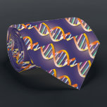 Gravata DNA Spotlight Medical Science<br><div class="desc">Uma design legal, moderna e divertida inspirada na ciência médica. O presente perfeito para todos os médicos, enfermeiros, cientistas, professores de ciência, técnicos de laboratório, estudantes de ciência, enfim, qualquer geek de ciência em sua vida (e isso inclui você)! Projetado pela Science Geekness © em http://www.zazzle.com/sciencegeekness*</div>