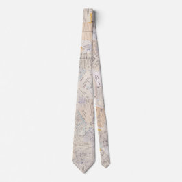 Gravata do Cartão de Empréstimo da Biblioteca de V