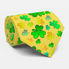 Gravata do Dia de São Patrício Shamrock