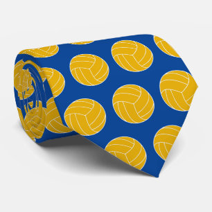Gravata do padrão da bola de vôlei