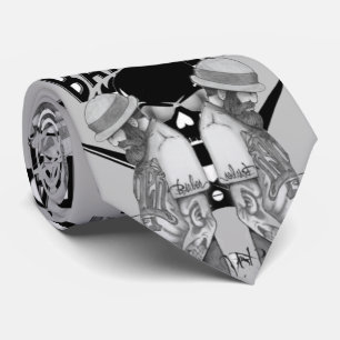 gravata do pescoço de barbeiro