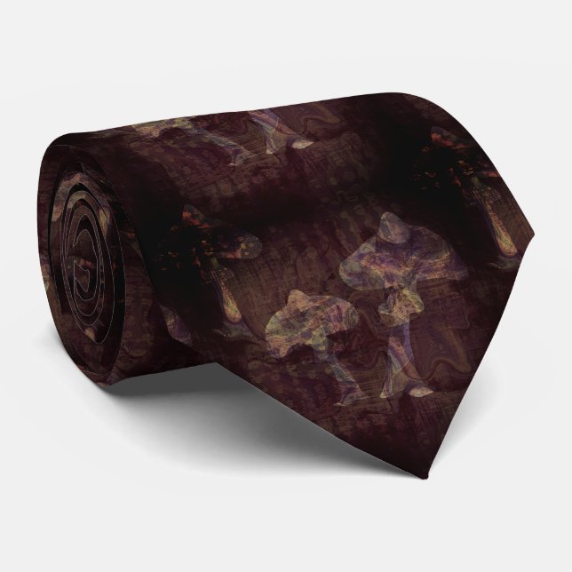 gravata do pescoço de cogumelos psicodélicos (Rolled)