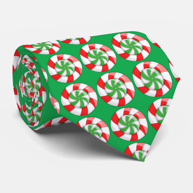 Gravata Doces de Natal (Rolled)