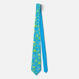 Gravata Dólar Amarelo Funky Euro Money Tie