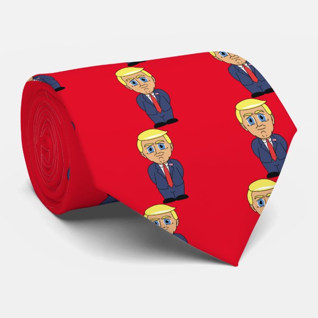 Gravata Donald Trump que olha soberbo (Rolled)